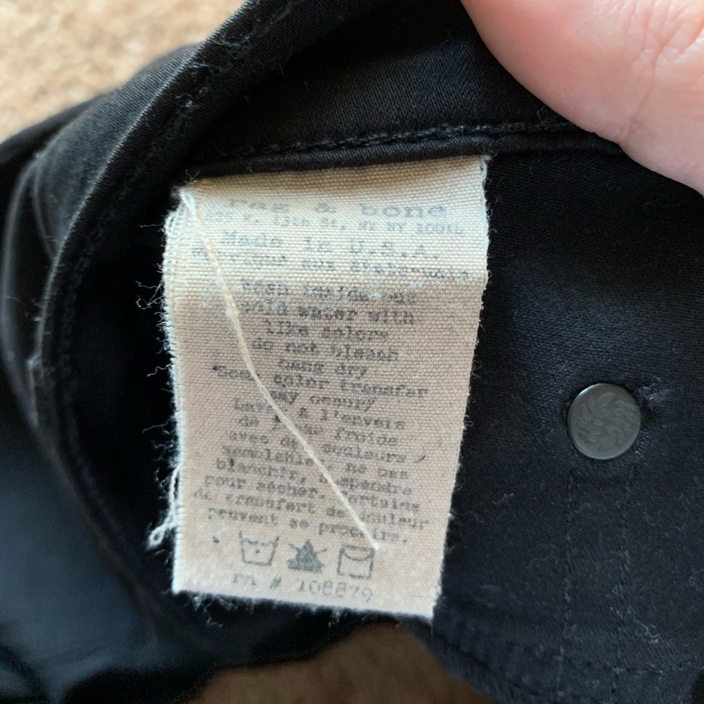 Rag & Bone/JEAN Plush Legging Jeans - Picture 4 of 7